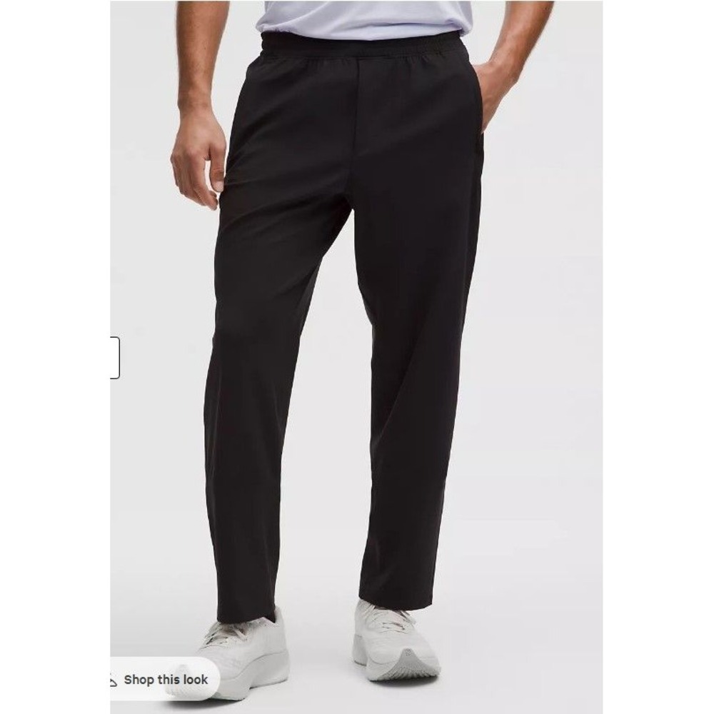 111-Lululemon-Pace Breaker Luxtreme Track Pant Regular-Black